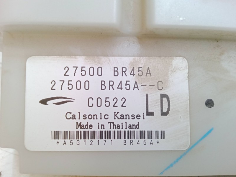 Recambio de mando climatizador para nissan qashqai / qashqai +2 i (j10, nj10, jj10e) 1.5 dci referencia OEM IAM 27500BR45A  