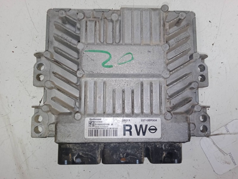 Recambio de centralita motor uce para nissan qashqai / qashqai +2 i (j10, nj10, jj10e) 1.5 dci referencia OEM IAM S180033108A  