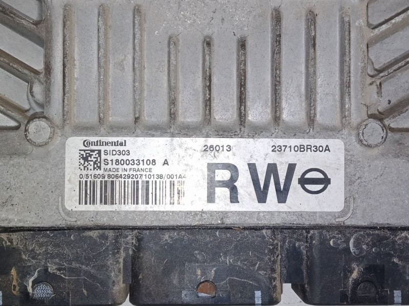 Recambio de centralita motor uce para nissan qashqai / qashqai +2 i (j10, nj10, jj10e) 1.5 dci referencia OEM IAM S180033108A  