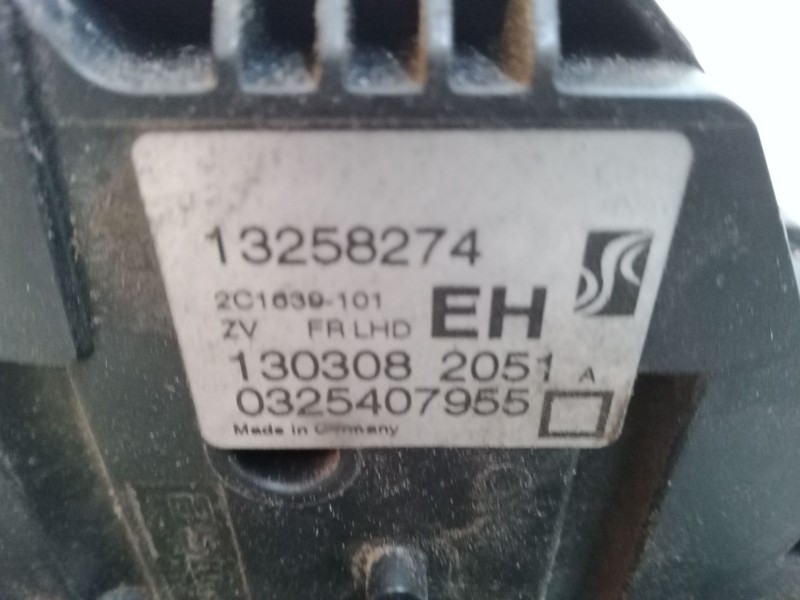 Recambio de cerradura puerta delantera derecha para opel corsa d (s07) 1.2 (l08, l68) referencia OEM IAM 13258274  