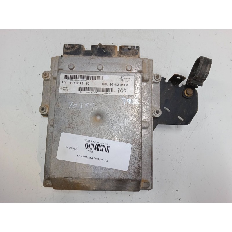 Recambio de centralita motor uce para peugeot boxer caja/chasis 2.2 hdi 100 referencia OEM IAM   