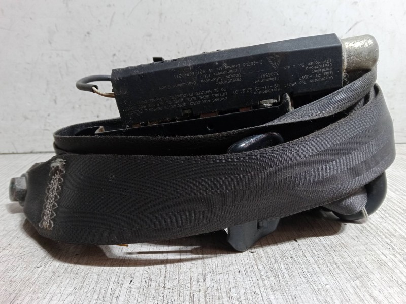 Recambio de cinturon seguridad delantero izquierdo para chevrolet aveo / kalos hatchback (t200) 1.4 16v referencia OEM IAM   