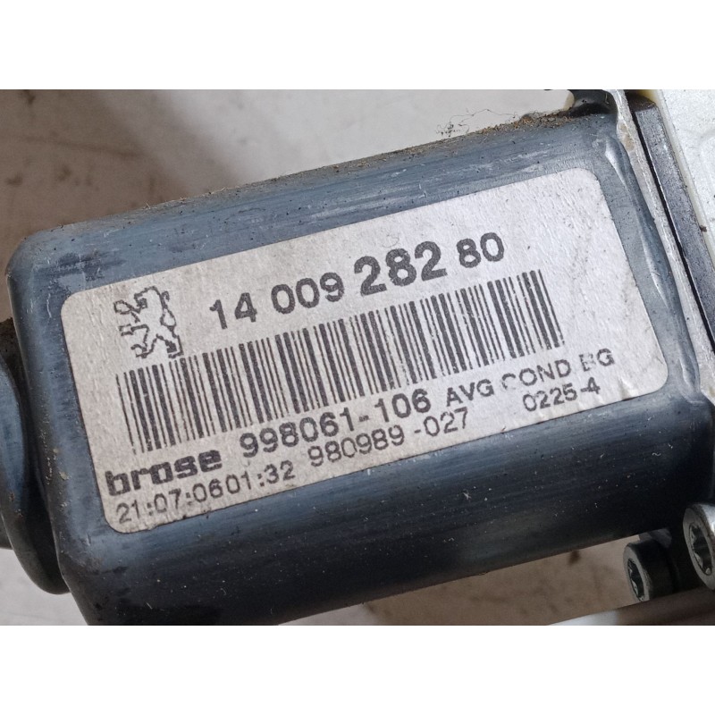 Recambio de elevalunas electrico delantero izquierdo para citroën c8 (ea_, eb_) 2.0 hdi referencia OEM IAM 1400928280   Recambio de elevalunas electrico delantero izquierdo para citroën c8 (ea_, eb_) 2.0 hdi referencia OEM IAM 1400928280