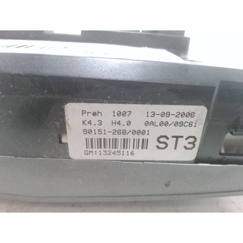 Recambio de mando calefaccion / a/a para opel astra h station wagon (a04) 1.7 cdti (l35) referencia OEM IAM 13245116  