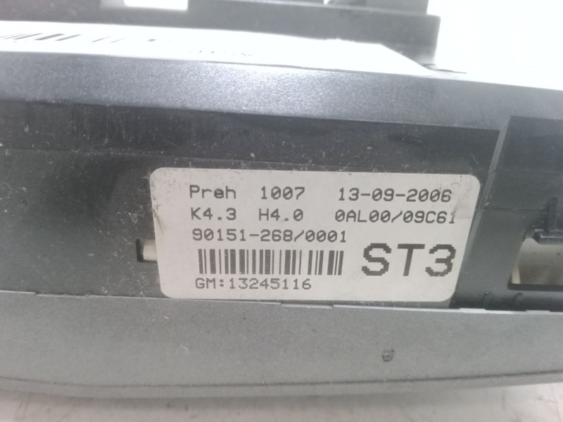 Recambio de mando calefaccion / a/a para opel astra h station wagon (a04) 1.7 cdti (l35) referencia OEM IAM 13245116  