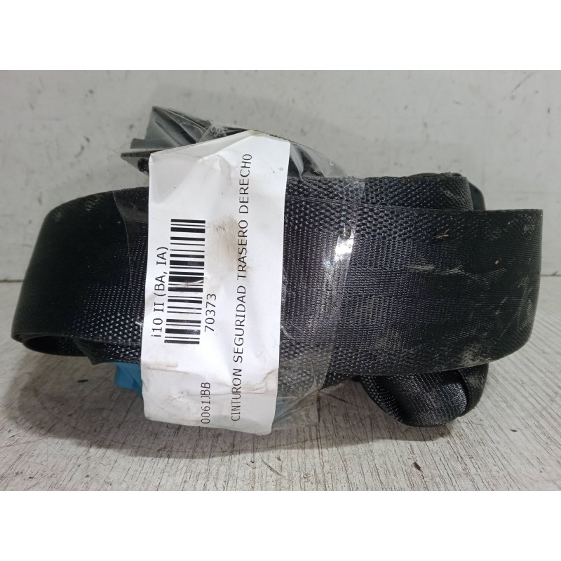 Recambio de cinturon seguridad trasero derecho para hyundai i10 ii (ba, ia) 1.0 referencia OEM IAM   