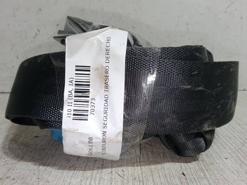 Recambio de cinturon seguridad trasero derecho para hyundai i10 ii (ba, ia) 1.0 referencia OEM IAM   