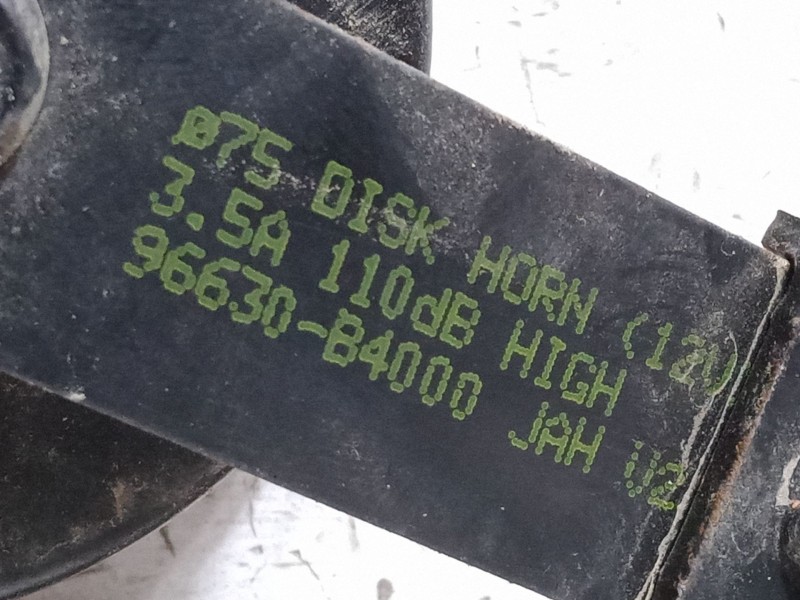 Recambio de claxon para hyundai i10 ii (ba, ia) 1.0 referencia OEM IAM 96630B4000  