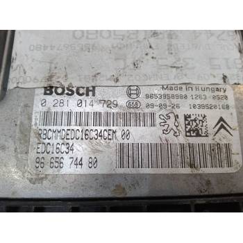 CENTRALITA MOTOR UCE 0281014729 EDC16C34 9665674480