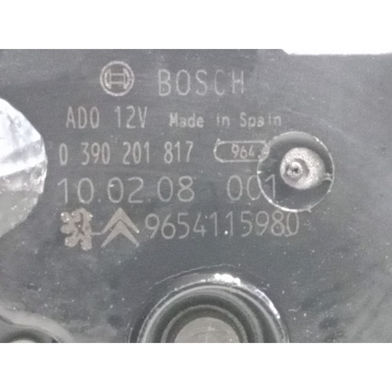 Recambio de motor limpia trasero para citroën c4 picasso i monospace (ud_) 1.6 hdi referencia OEM IAM 9654118980  