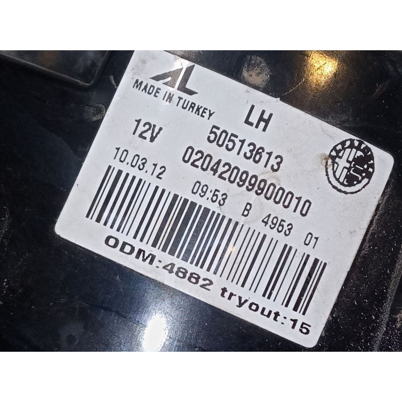 Recambio de piloto trasero izquierdo para alfa romeo giulietta (940_) 1.6 jtdm (940fxd1a) referencia OEM IAM 50513613  020420999