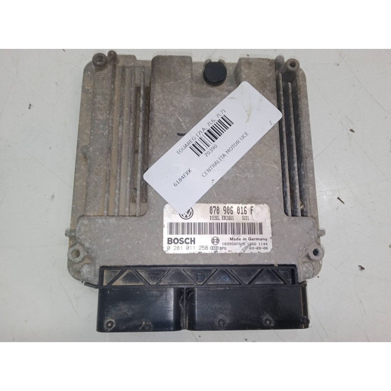 Recambio de centralita motor uce para volkswagen touareg (7la, 7l6, 7l7) 2.5 r5 tdi referencia OEM IAM   
