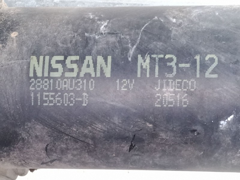 Recambio de motor limpia delantero para nissan primera (p12) 2.2 di referencia OEM IAM 2881OAU3101155603B  