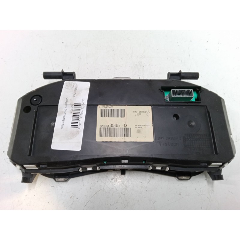 Recambio de cuadro instrumentos para renault clio iii (br0/1, cr0/1) 1.4 16v referencia OEM IAM 8200343565  