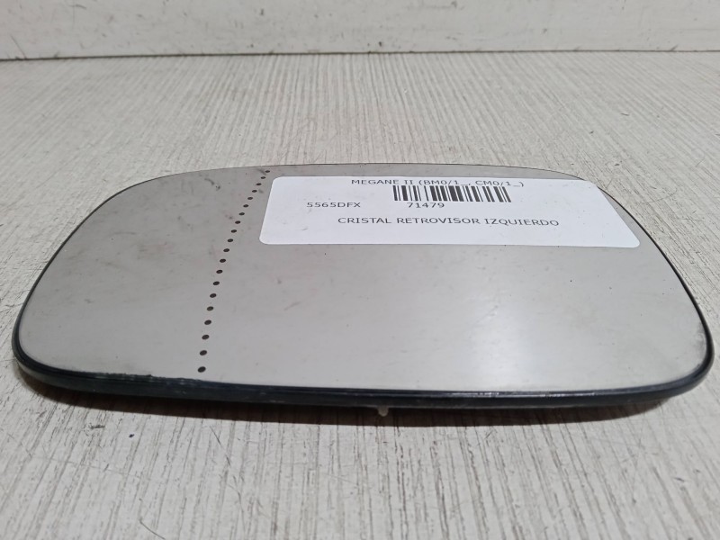 Recambio de cristal retrovisor izquierdo para renault megane ii (bm0/1_, cm0/1_) 1.4 16v (bm0b, cm0b) referencia OEM IAM   