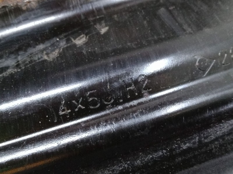 Recambio de llanta chapa 14´´ para nissan micra iii (k12) 1.2 16v referencia OEM IAM   