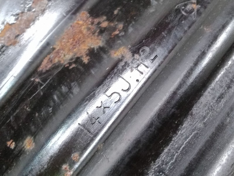 Recambio de llanta chapa 14´´ para nissan micra iii (k12) 1.2 16v referencia OEM IAM   