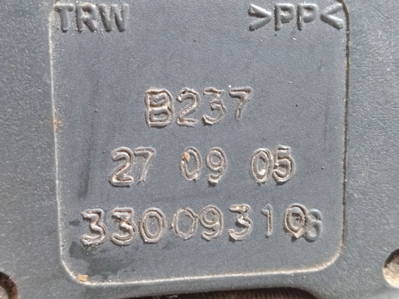 Recambio de anclaje cinturon trasero derecho para fiat punto (188_) 1.2 60 (188.030, .050, .130, .150, .230, .250) referencia OE