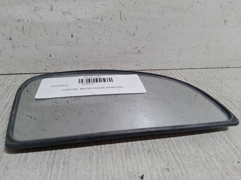 Recambio de cristal retrovisor derecho para hyundai getz (tb) 1.5 crdi referencia OEM IAM   