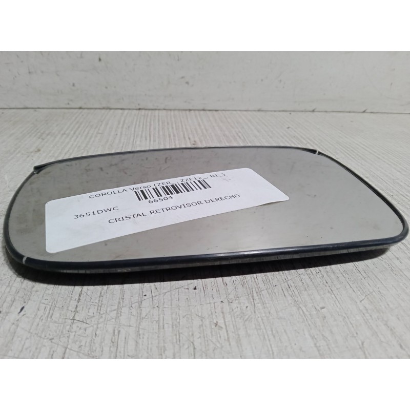 Recambio de cristal retrovisor derecho para toyota corolla verso (zer_, zze12_, r1_) 2.2 d-4d (aur10_) referencia OEM IAM   