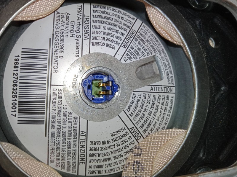 Recambio de airbag volante para citroën c3 i (fc_, fn_) 1.4 hdi referencia OEM IAM 96380009VD  