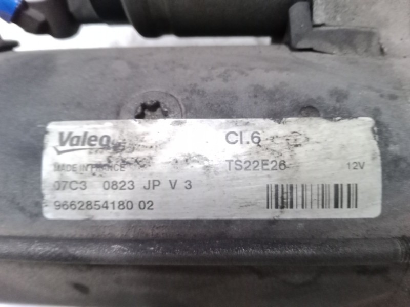 Recambio de motor arranque para peugeot partner tepee 1.6 hdi 90 referencia OEM IAM 9662854180  