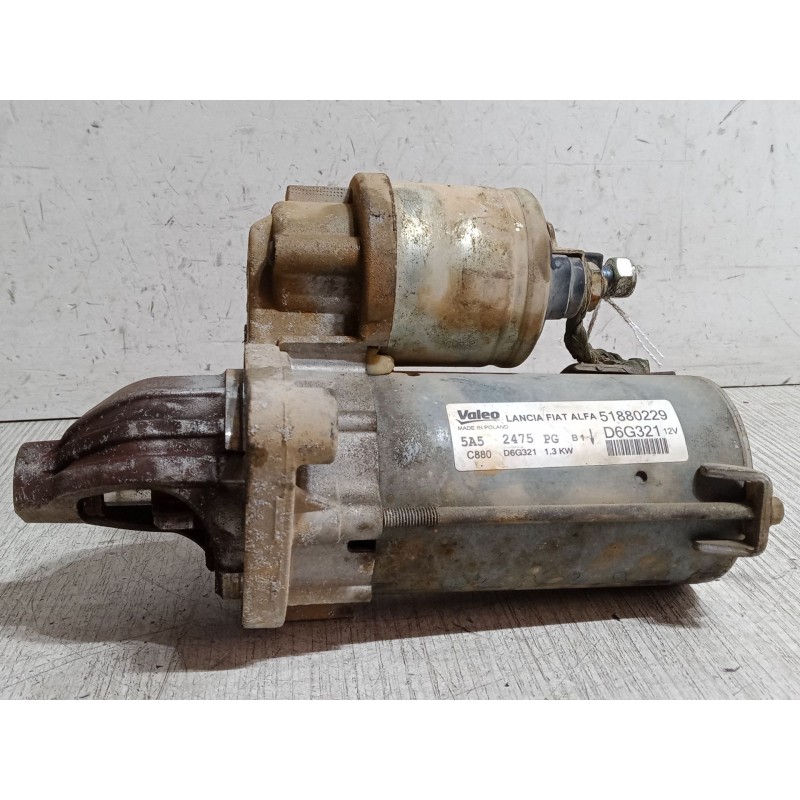 Recambio de motor arranque para fiat doblo cargo (263_) 1.3 d multijet referencia OEM IAM 51880229  D6G321