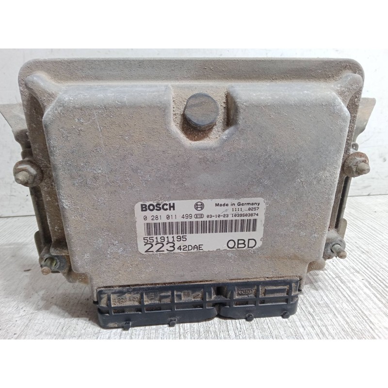 Recambio de centralita motor uce para fiat doblo monospace (119_, 223_) 1.2 (223axa1a) referencia OEM IAM 55191195  0281011499