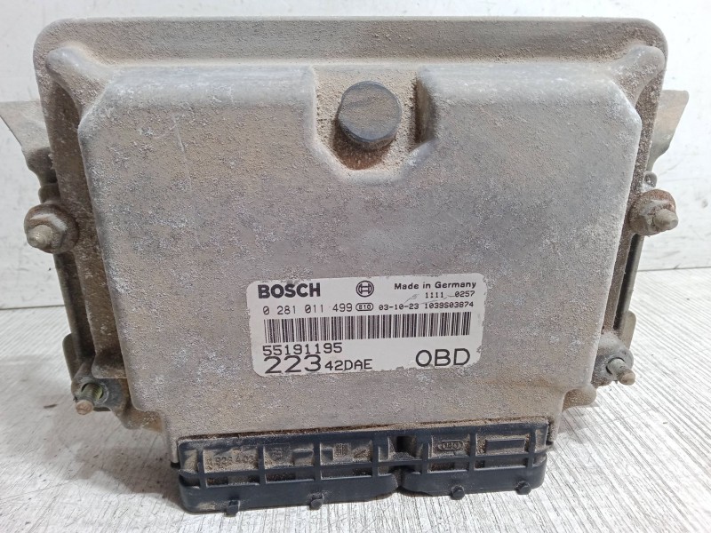 Recambio de centralita motor uce para fiat doblo monospace (119_, 223_) 1.2 (223axa1a) referencia OEM IAM 55191195  0281011499