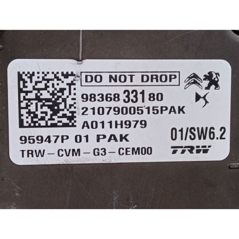 Recambio de camara vision delantera para opel corsa f (p2jo) 1.2 (68) referencia OEM IAM 9836833180  