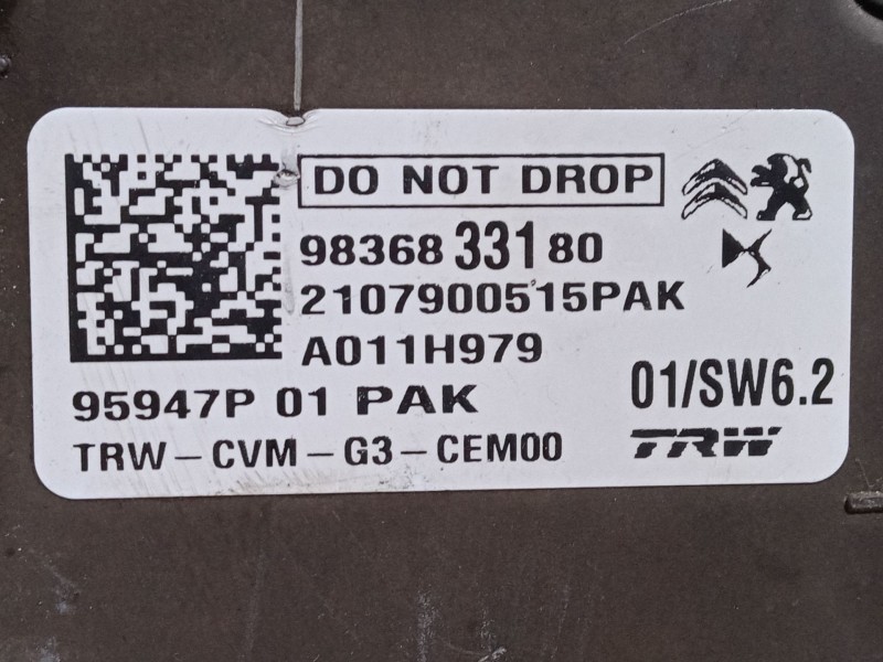 Recambio de camara vision delantera para opel corsa f (p2jo) 1.2 (68) referencia OEM IAM 9836833180  