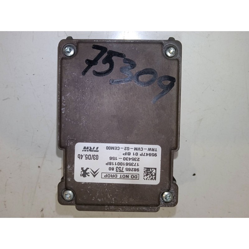 Recambio de camara vision delantera para peugeot 308 ii (lb_, lp_, lw_, lh_, l3_) 1.2 thp 110 referencia OEM IAM 9826575380  