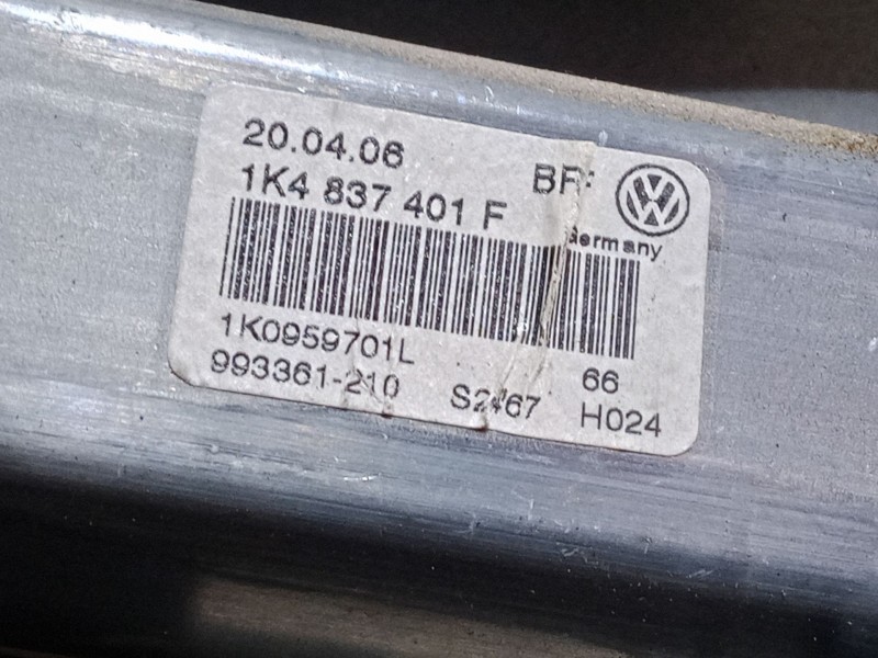 Recambio de elevalunas electrico izquierdo 3p para volkswagen golf v (1k1) 1.6 referencia OEM IAM 1k0959793h  1k4837401f Recambio de elevalunas electrico izquierdo 3p para volkswagen golf v (1k1) 1.6 referencia OEM IAM 1k0959793h  1k4837401f