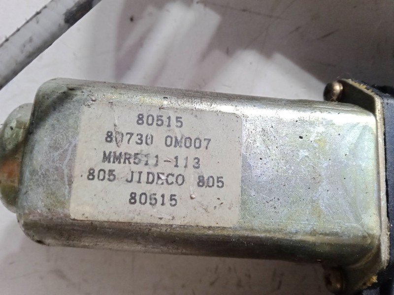 Recambio de elevalunas electrico derecho 3p para nissan almera i hatchback (n15) 1.4 referencia OEM IAM   