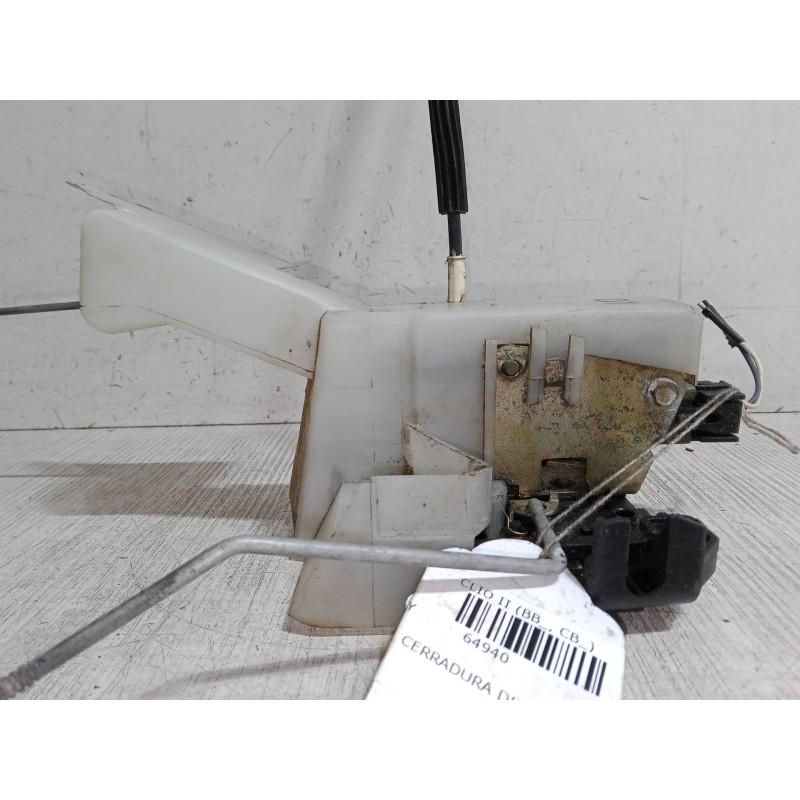 Recambio de cerradura derecha 3p para renault clio ii (bb_, cb_) 1.2 (bb0a, bb0f, bb10, bb1k, bb28, bb2d, bb2h, cb0a,... referen