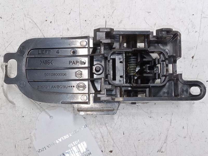 Recambio de maneta interior delantera izquierda para nissan micra iii (k12) 1.5 dci referencia OEM IAM   