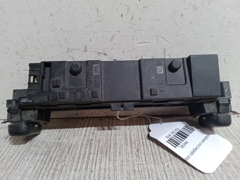 Recambio de boton calefaccion asientos para mercedes-benz slk (r170) 200 (170.435) referencia OEM IAM 2108200151  