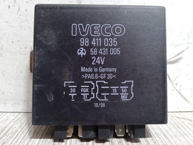 Recambio de centralita control velocidad para iveco ml150e23 referencia OEM IAM 98411035  58431005