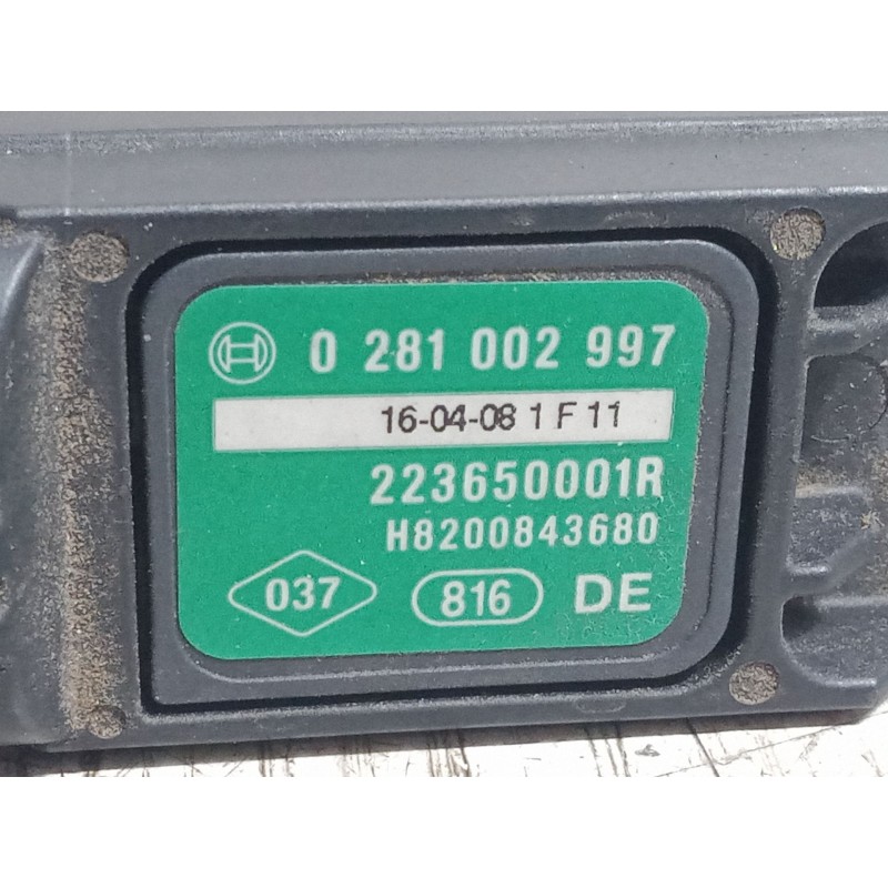 Recambio de sensor presion aire para renault captur i (j5_, h5_) 1.2 tce 120 referencia OEM IAM 0281002997  223650001R