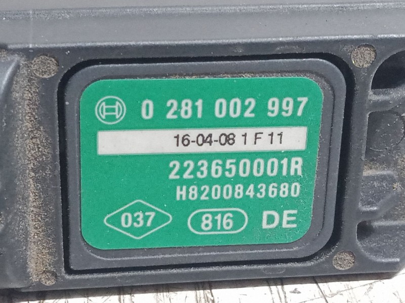 Recambio de sensor presion aire para renault captur i (j5_, h5_) 1.2 tce 120 referencia OEM IAM 0281002997  223650001R
