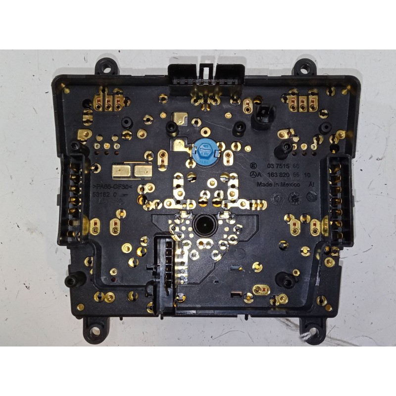 Recambio de boton apertura techo panoramico para mercedes-benz clase m (w163) ml 270 cdi (163.113) referencia OEM IAM   