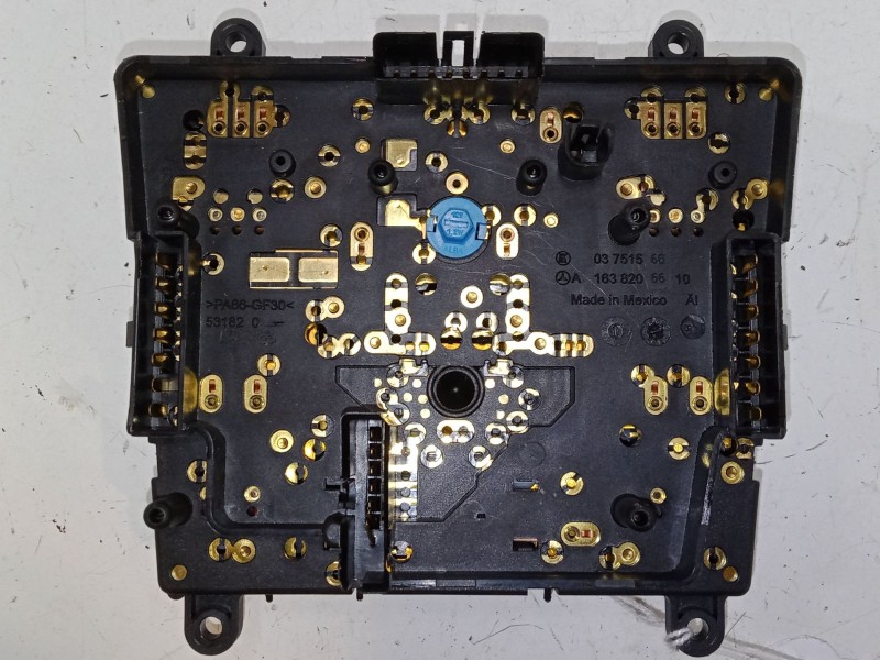 Recambio de boton apertura techo panoramico para mercedes-benz clase m (w163) ml 270 cdi (163.113) referencia OEM IAM   