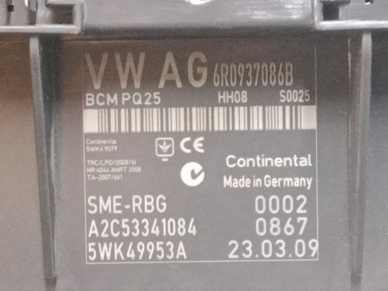 Recambio de modulo electronico elevalunas para seat ibiza iv (6j5, 6p1) 1.2 referencia OEM IAM 6R0937086B  