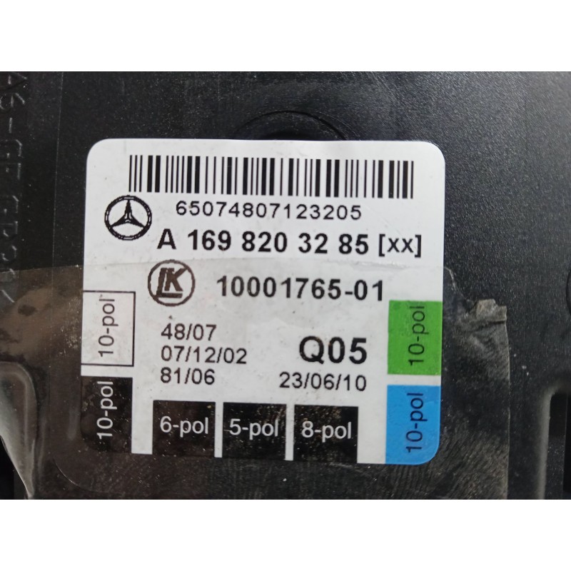 Recambio de centralita cierre trasero derecho para mercedes-benz clase b sports tourer (w245) b 160 (245.231) referencia OEM IAM