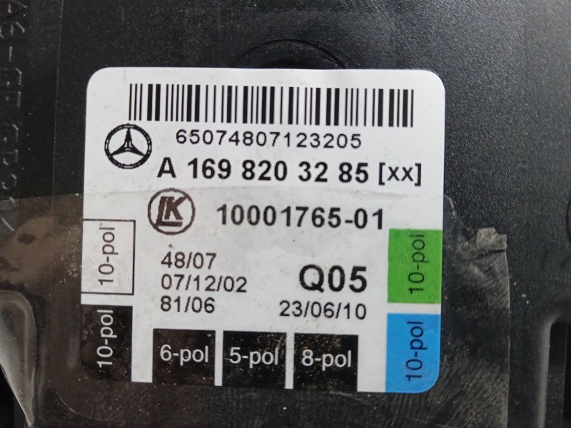 Recambio de centralita cierre trasero derecho para mercedes-benz clase b sports tourer (w245) b 160 (245.231) referencia OEM IAM