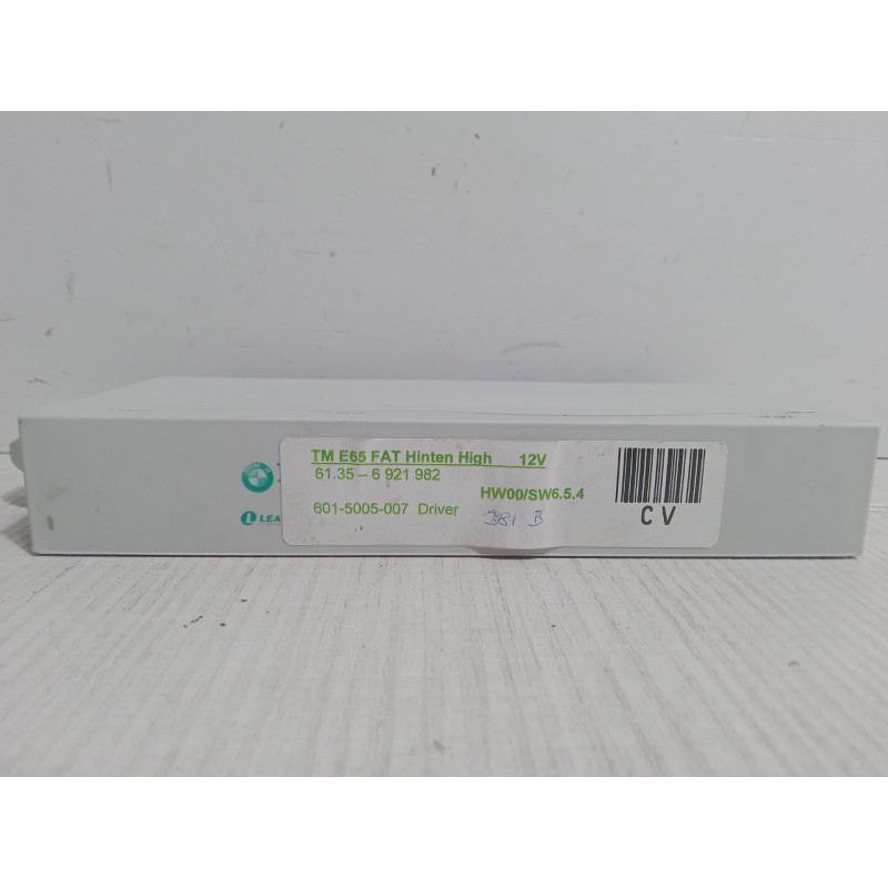 Recambio de centralita cierre trasero izquierdo para bmw 7 (e65, e66, e67) 735 i, li referencia OEM IAM 61.35-6921982.601-5005-0