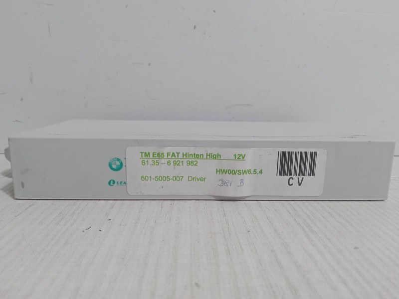 Recambio de centralita cierre trasero izquierdo para bmw 7 (e65, e66, e67) 735 i, li referencia OEM IAM 61.35-6921982.601-5005-0