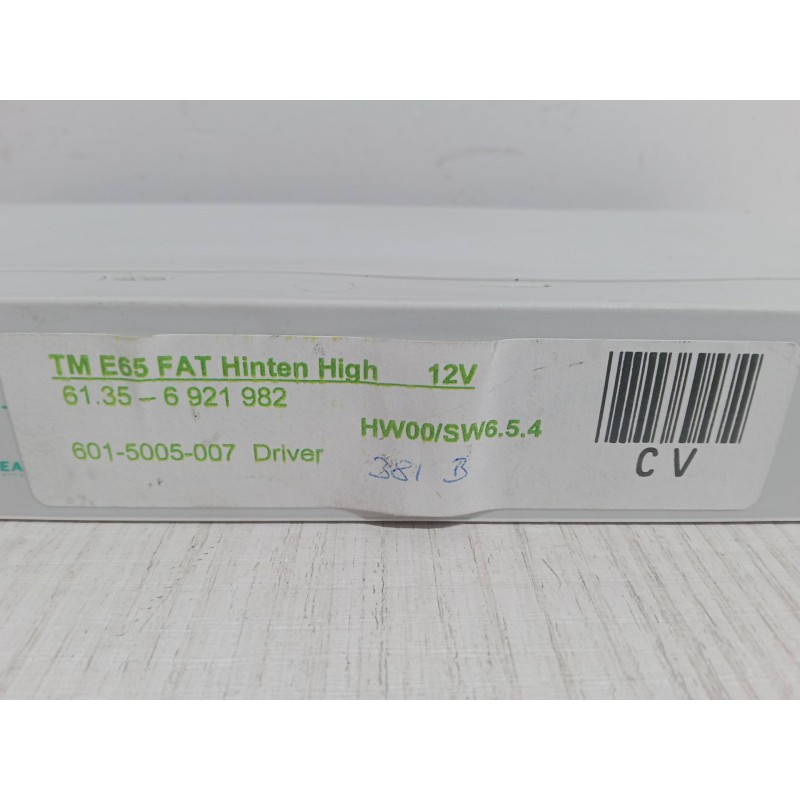 Recambio de centralita cierre trasero izquierdo para bmw 7 (e65, e66, e67) 735 i, li referencia OEM IAM 61.35-6921982.601-5005-0