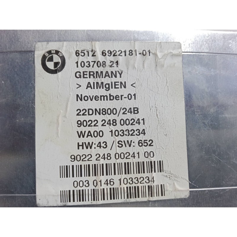 Recambio de sintonizador antena para bmw 7 (e65, e66, e67) 735 i, li referencia OEM IAM 22DN800/24B  