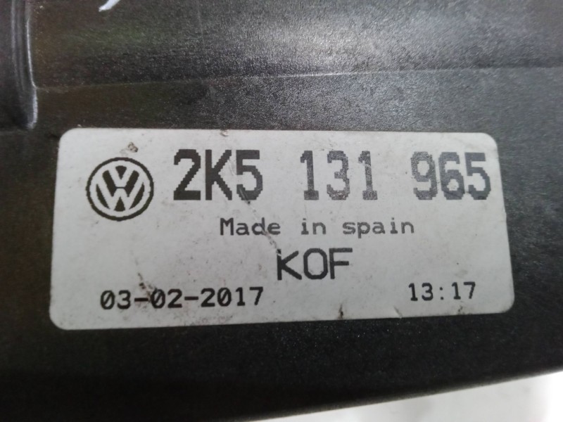 Recambio de boca de lleno adblue para volkswagen caddy iv furgoneta/monovolumen (saa, sah) 2.0 tdi 4motion referencia OEM IAM 2K